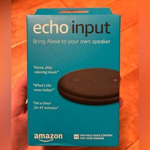 Amazon Echo Input - Blue